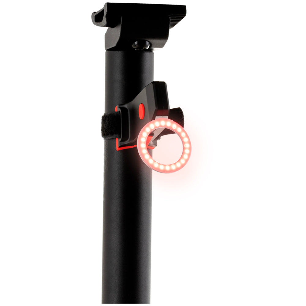 Luz Trasera Para Bicicleta Recargable Con Sensor De Vibración - Impermeable, 5 Modos, Ideal Para Seguridad Nocturna