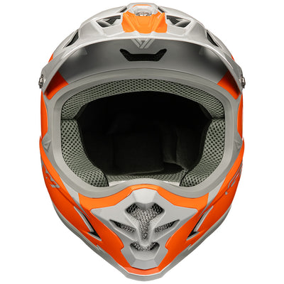 Casco Wasp Naranja Lust - Gris Dark