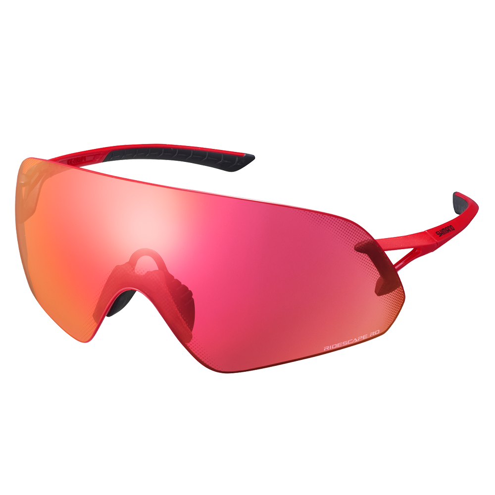 Gafas AEROLITE P (ROAD) Shimano (Rojo Metalizado)