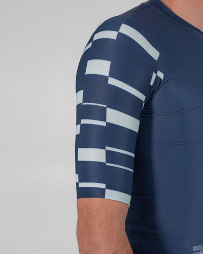 Camiseta Manga Corta Bauhaus Azul
