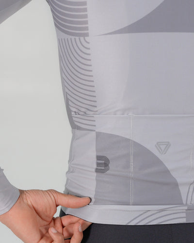 Camiseta Manga Larga Bauhaus Gris