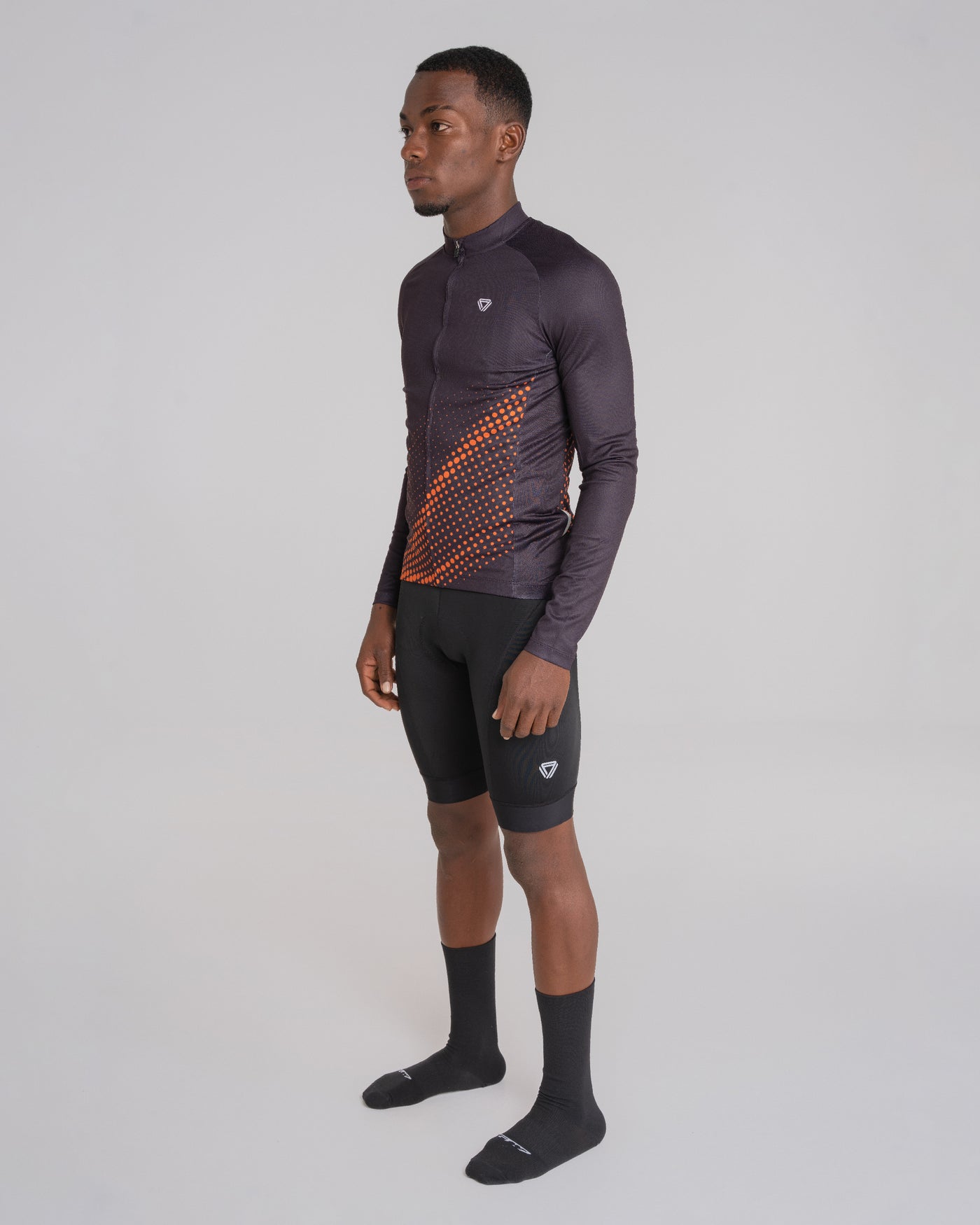 Camiseta Manga Larga Wave Negro