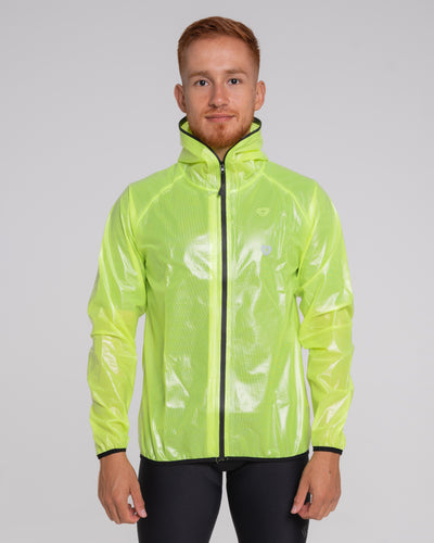 Chaqueta Rain Block Amarillo Neón