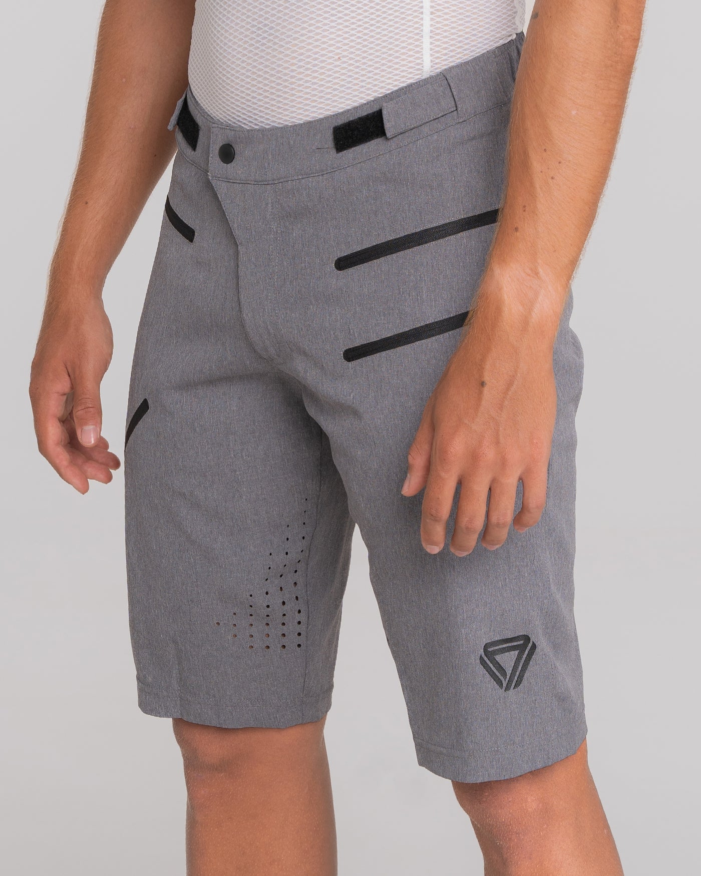 Pantaloneta Free Rider Gris