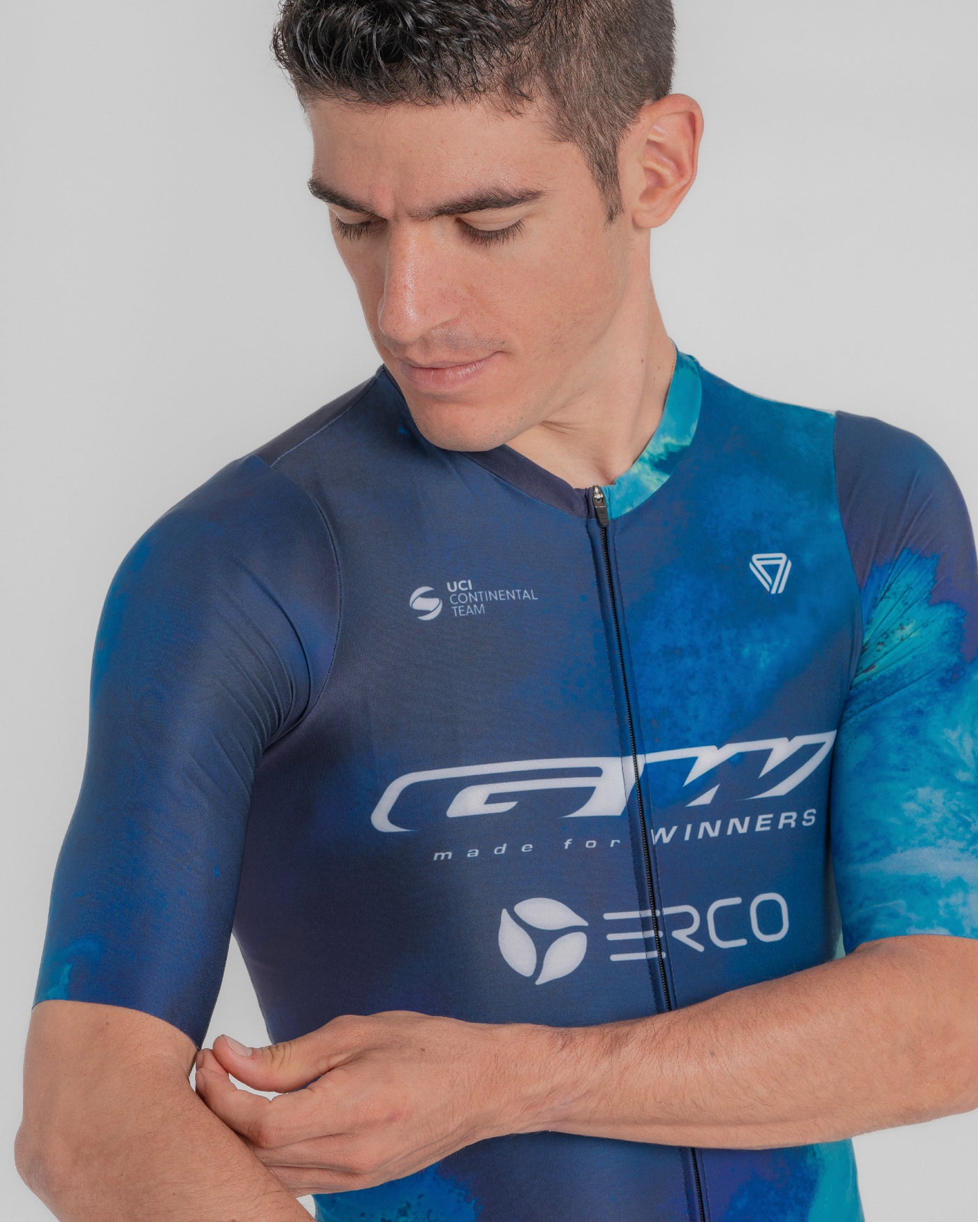Camisa Manga Corta GW-ERCO Shimano Azul