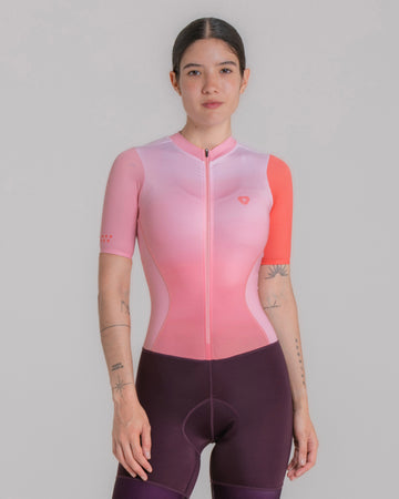 Jersey de ciclismo GW Rosa