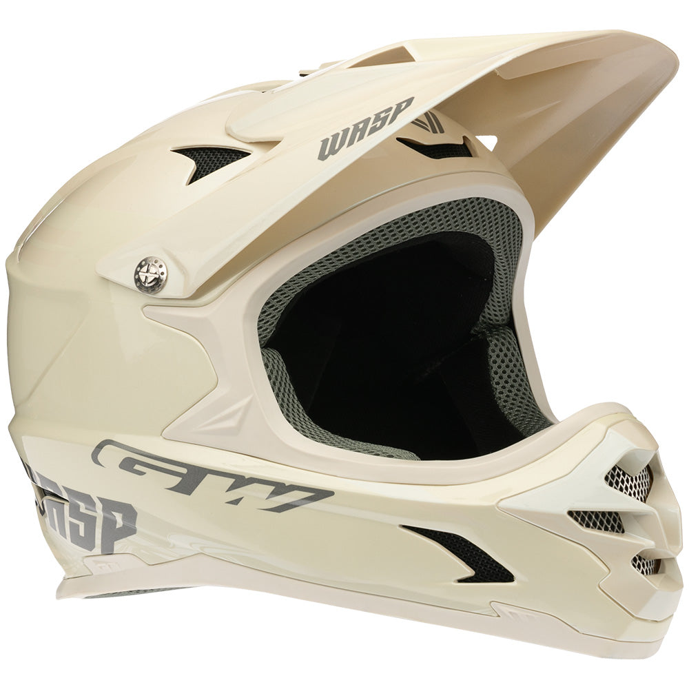 Casco Wasp Blanco Pearlized Brillante