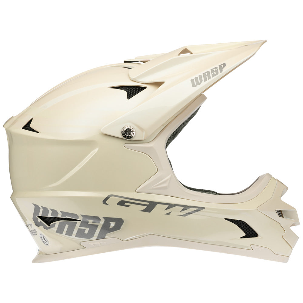 Casco Wasp Blanco Pearlized Brillante