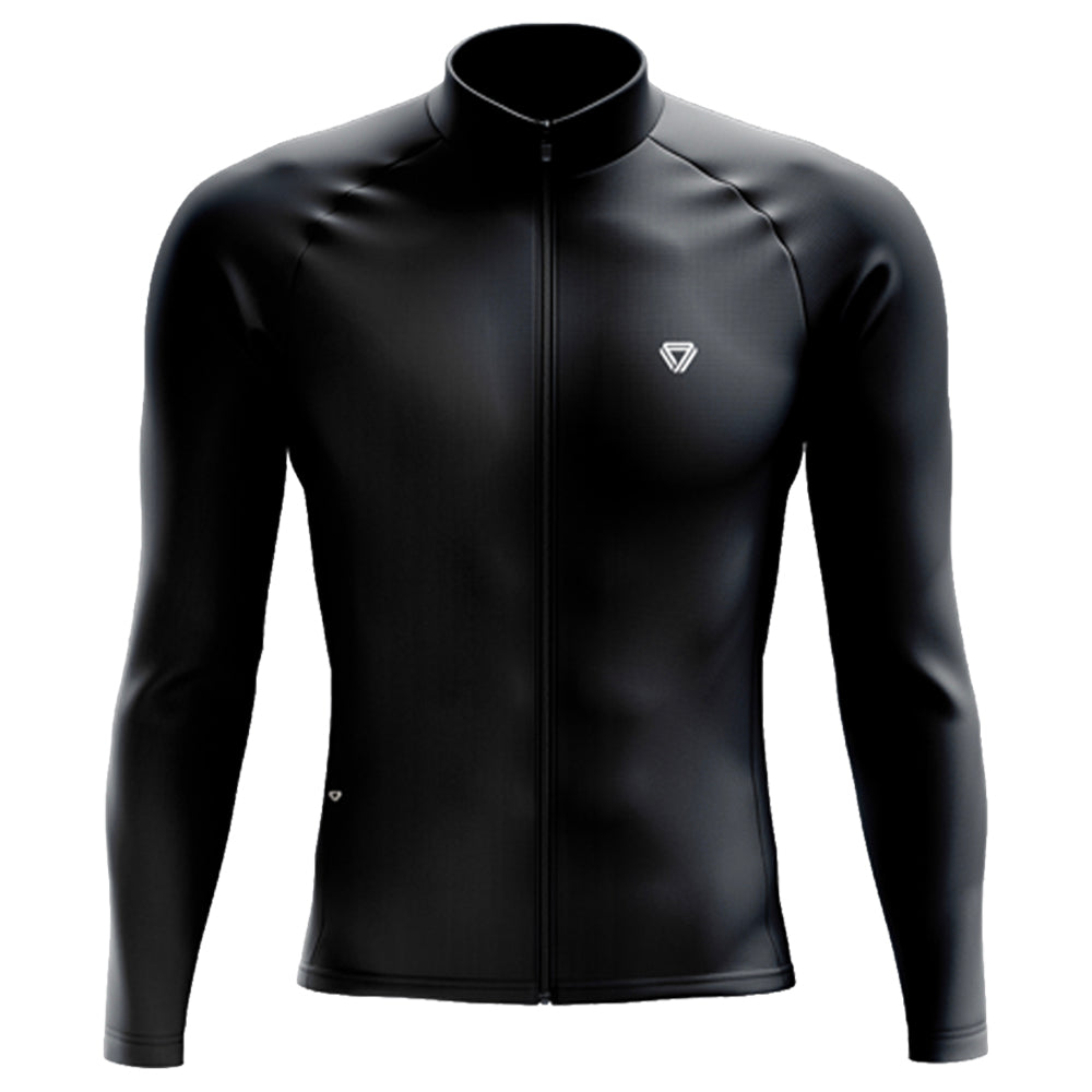 Camiseta Manga Larga Fade Negro Azul