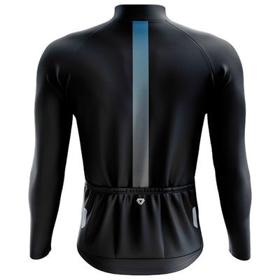 Camiseta Manga Larga Fade Negro Azul