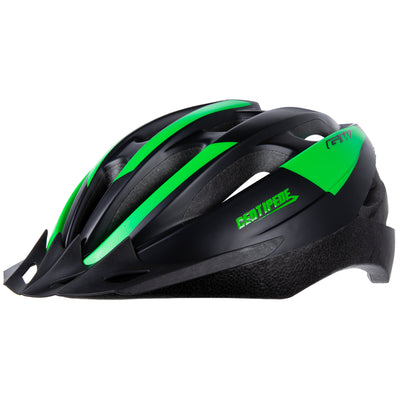 Casco Centipede MTB Negro Mate Verde