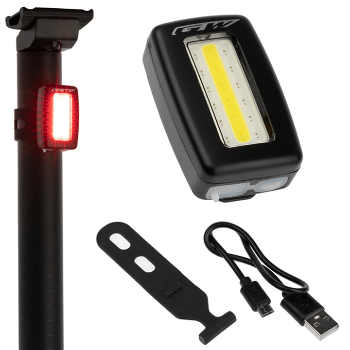 Grupo De Luces Para Bicicleta Con Velocímetro Para Bicicleta, Luz Trasera Para Bicicleta Recargable Por Usb Y Grupo De Luces Delanteras Faro Para Bicicleta Luz Trasera Jm