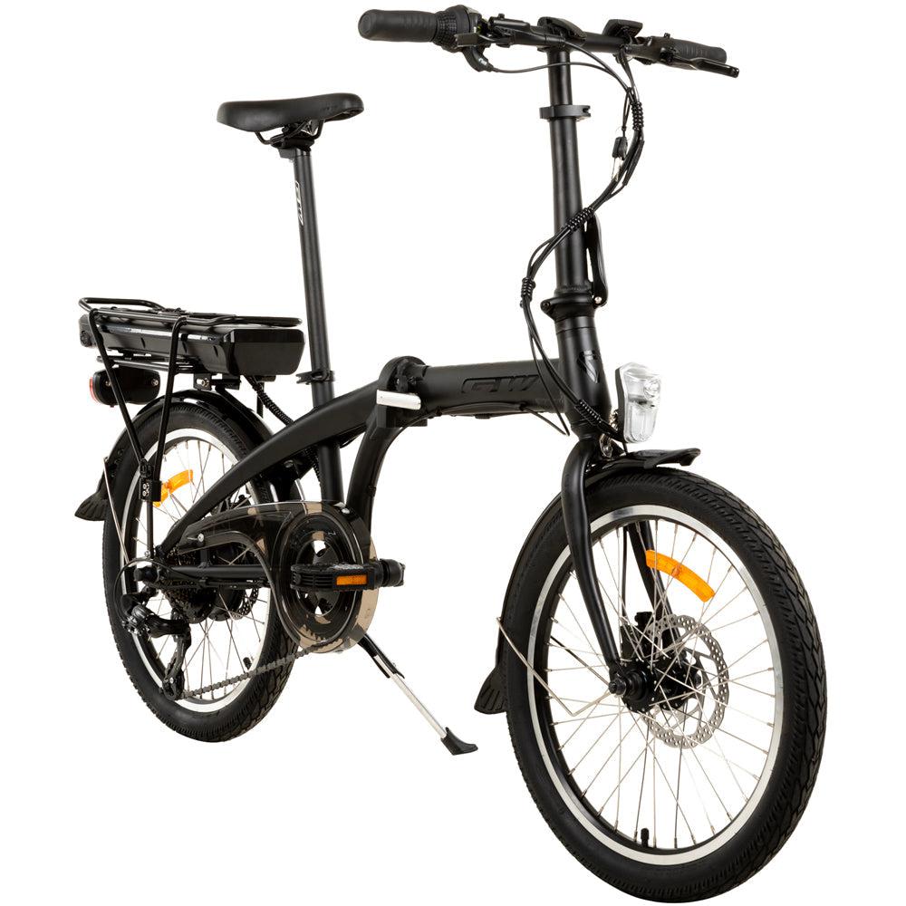 Bicicleta Eléctrica Plegable - Modelo YK-EB009 - Color Negro - SMRLO