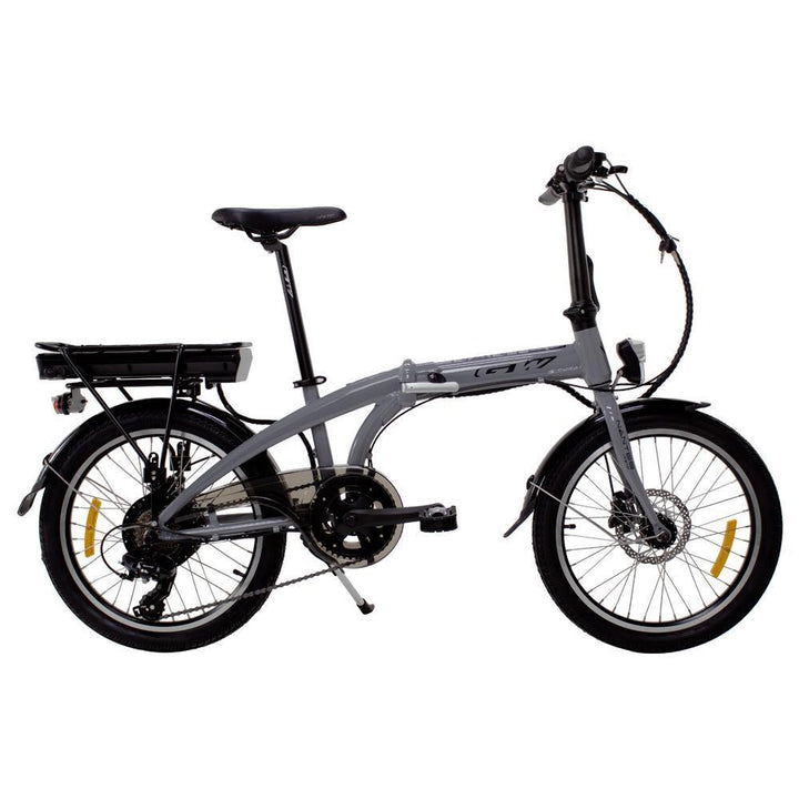 Bicicleta Eléctrica Plegable Nantes Gris Ciclismo GW Bicycles