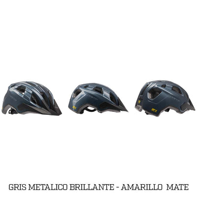 Casco M4 Gris Metalico-GW Bicycles