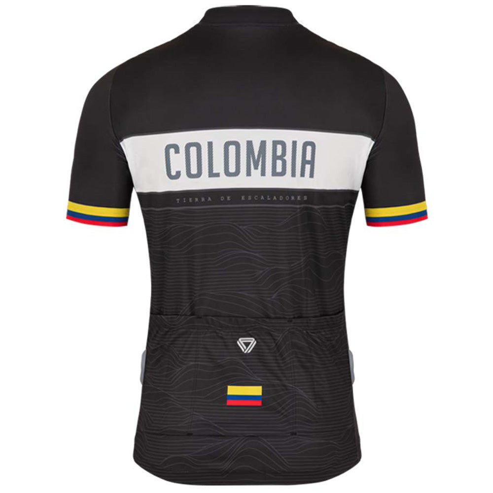 Camiseta Manga Corta Colombia Negro